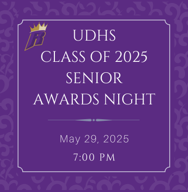 Class of 2024 Senior Awards Night May 30, 2024  at 7PM